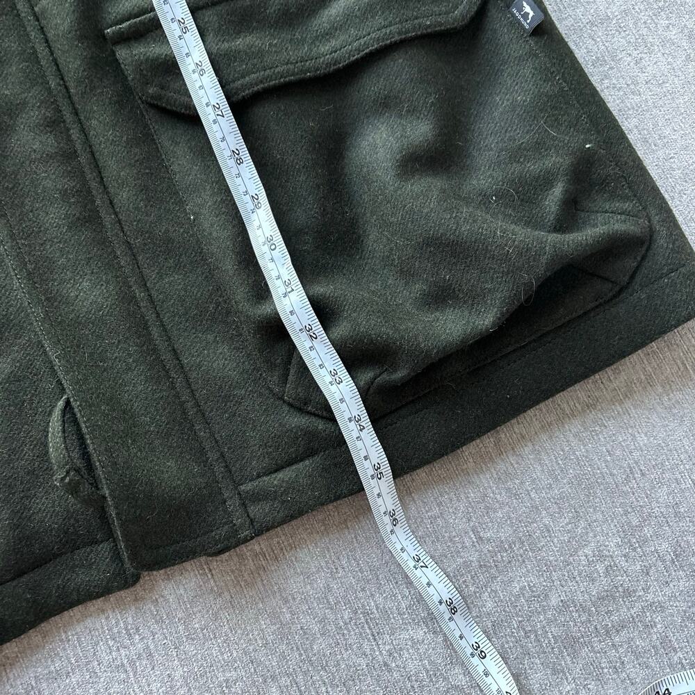 $450 Jagdhund Wool Green Hunting Winter Coat - Picture 7 of 9